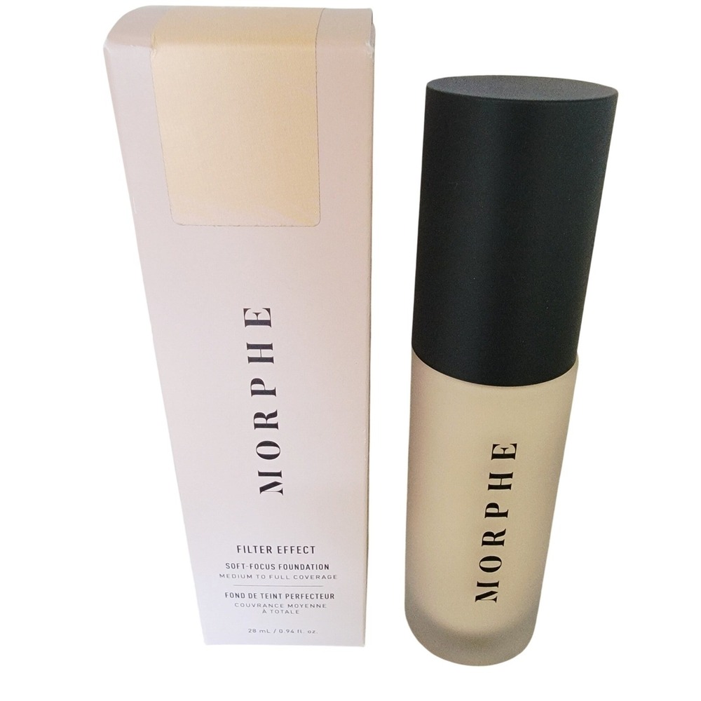 Morphe Filter Effect Foundation Light 4 Medium‎ To Full Coverage Makeup NEW